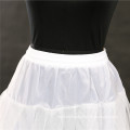 2017 Heißer Verkauf preiswerter weißer Krinoline-Brauthochzeitsspitze-Petticoat